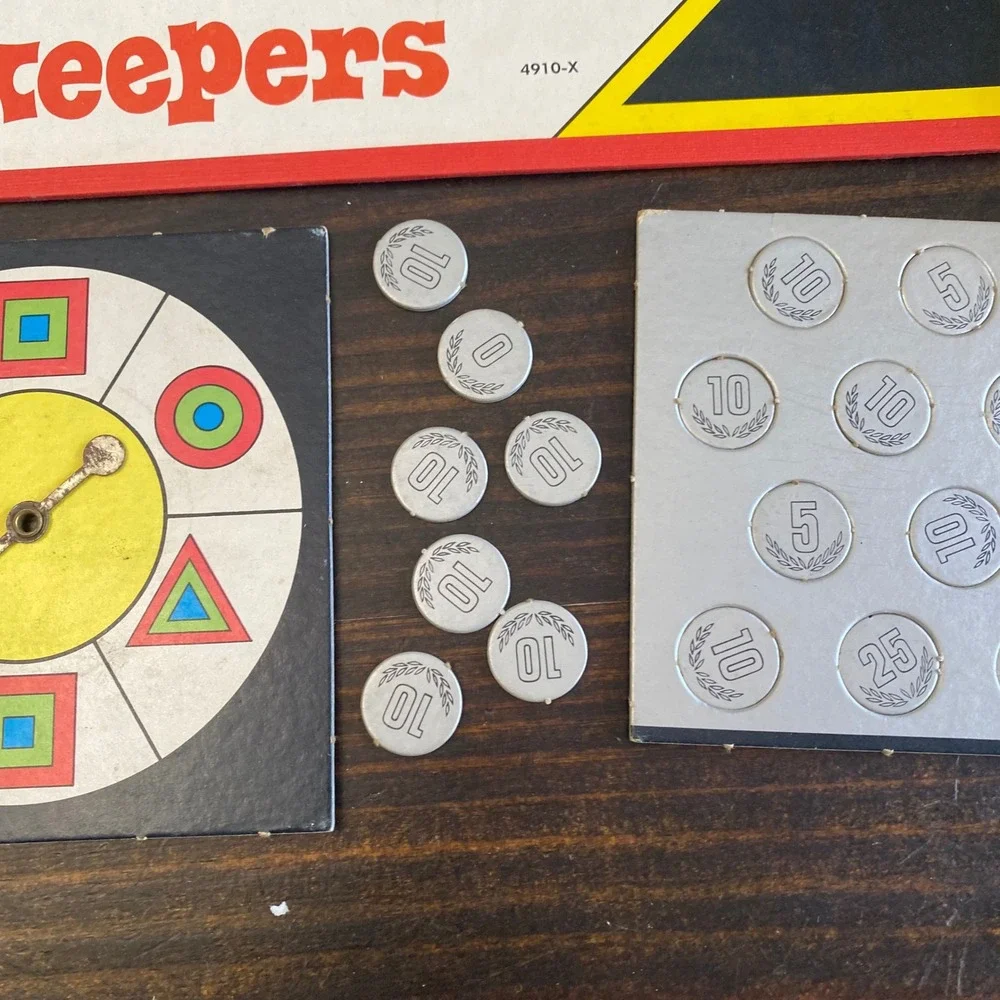 Vintage 1969 Milton Bradley Finders Keepers Board Game 4910 Memory Strategy - Picture 8 of 11